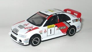 0475：三菱 ランサーエボリューションⅣ WRCタイプ - ミニカーのお時間