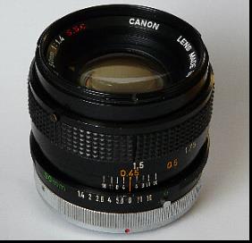 Canon FD 50mm F1.4 S.S.C