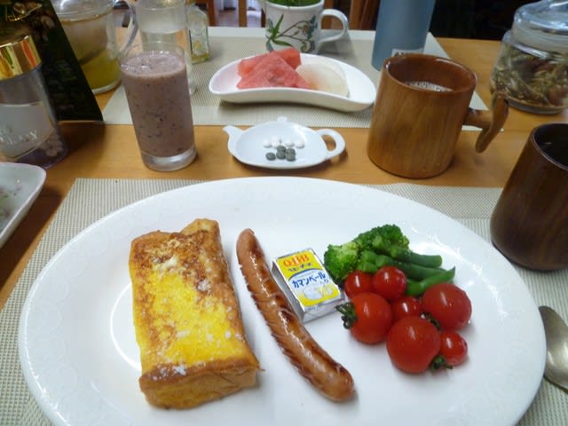 フレンチトーストで朝ごはん に志かわのパンで 美味しいです スローフードの朝ご飯 日々雑感 フレンチトーストで朝ごはん に志かわのパンで 美味しいです スローフードの朝ご飯 日々雑感