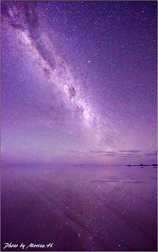 ウユニ塩湖の 天の川 ｙｕｔａｋａの写真館