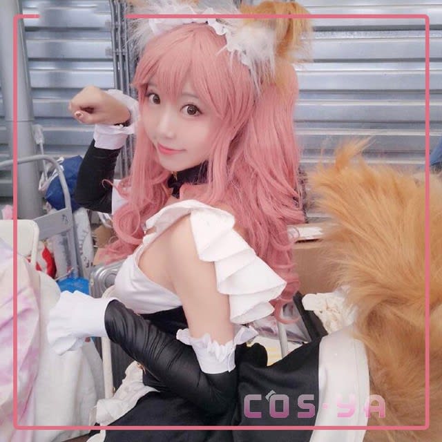 Fate Extella 玉藻の前 可愛い良妻風 メイド衣装 コスプレ衣装 クラシック 激安コスプレ衣装の通販 販売