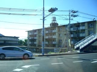 岡山市南区当新田の市営住宅