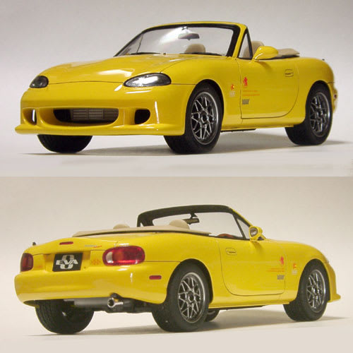 完成したよ!:アオシマ 1/24 マツダ ロードスター(NB8C 完成したよ!:アオシマ 1/24 マツダ ロードスター(NB8C