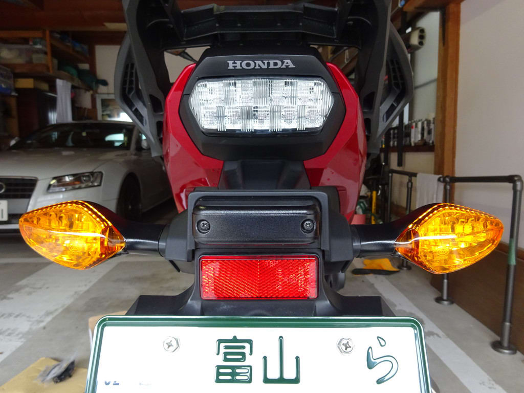 NC750X LEDウインカー化 - ユキちゃんの『バイク想い出日記』