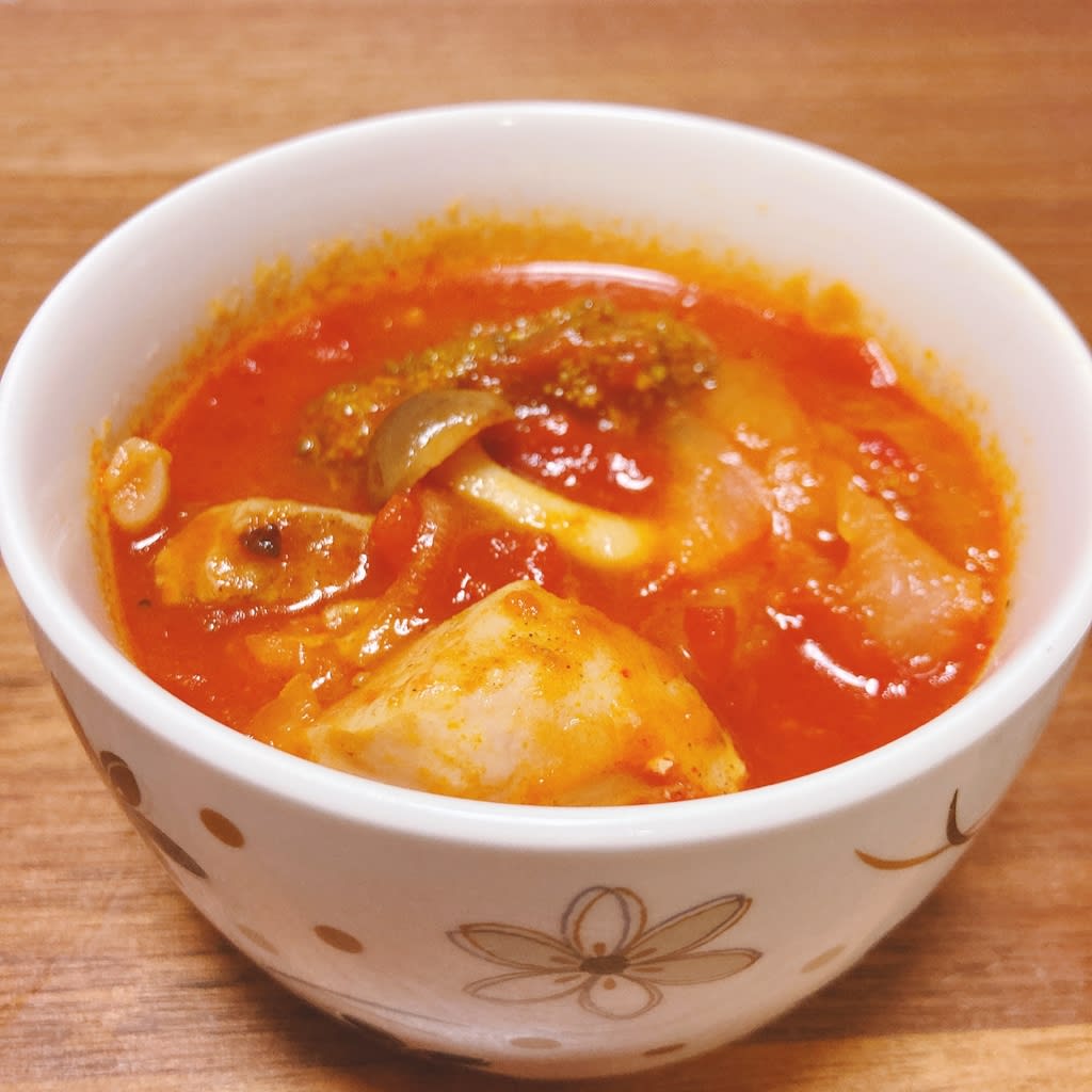 炊飯器で簡単 胃に優しい煮込みトマトスープ 鍋島恵の日々logブログ