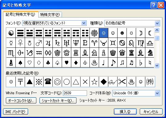 記号と特殊文字の入力方法 パソコンサポート ｑ A