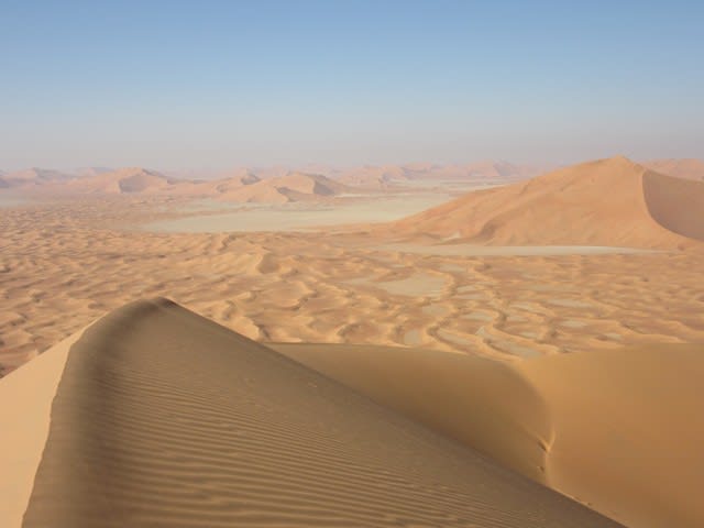 ルブアルハーリー砂漠 オマーン 地球の宝さがし