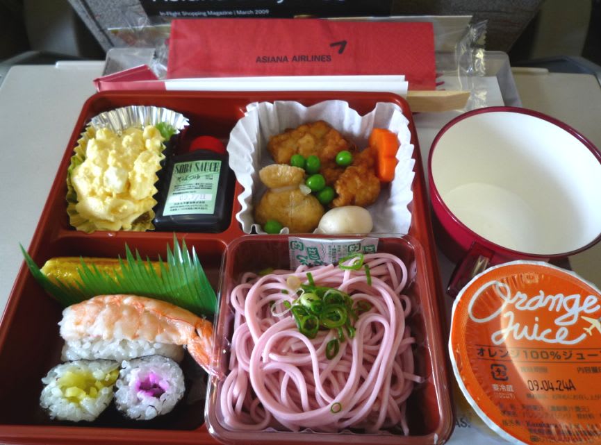 アシアナ航空 韓国ソウル便エコノミークラス機内食 Jgc主婦の個人海外旅行の達人 をめざして