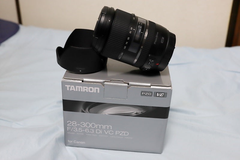 タムロン28-300mm F/3.5-6.3 Di VC PZD(A010)を購入しました - 80年生の人生まだまだこれからだ