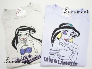 ジャスミン トレーナー loveディズニー 美女と野獣コレクション ジャスミン トレーナー loveディズニー 美女と野獣コレクション