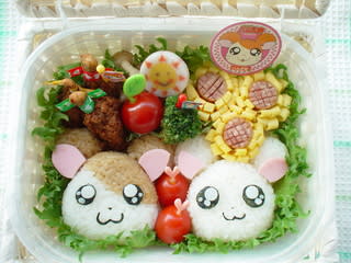 パパ誕生日おめでとう弁当 キャラ弁 なな もものキャラ弁日記 ２