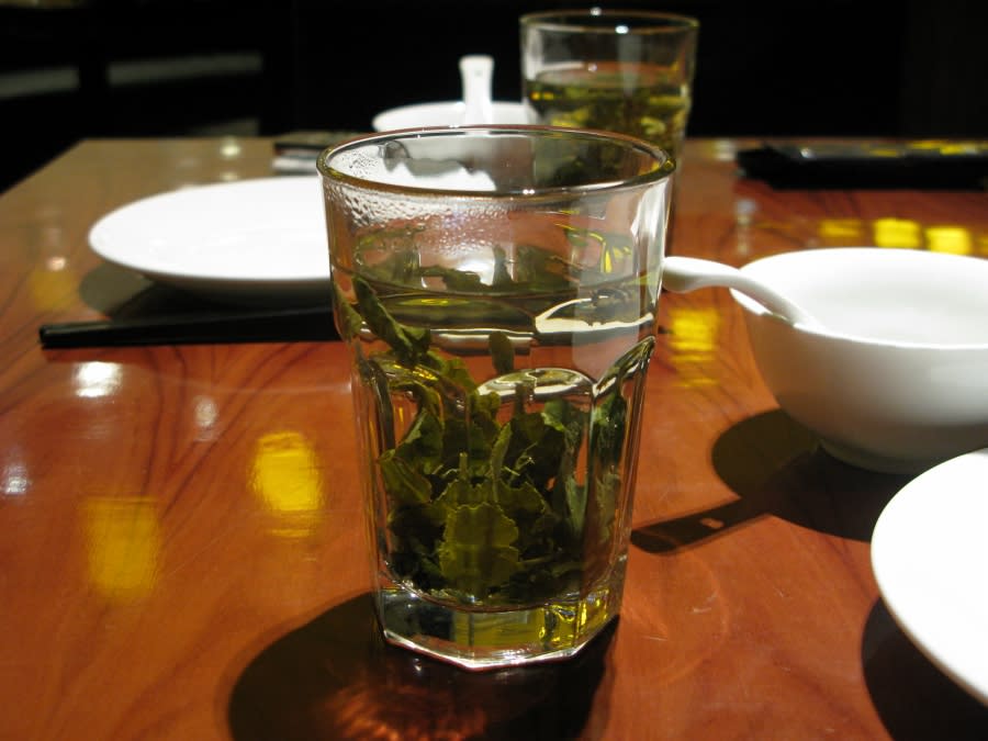 中国式お茶の飲み方 中華レストランの場合 上海下町写真館10
