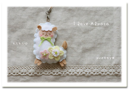 かわいいフェルトのマスコット Chocolat Diary Natural Handmade かわいいフェルトのマスコット Chocolat Diary Natural Handmade