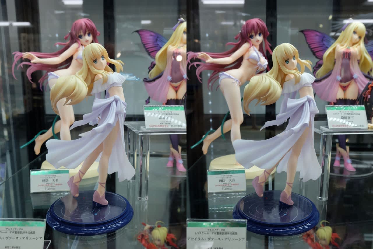 コトブキヤ アルドノアゼロ アセイラム姫 サンプル展示 3dの立体視でフィギュアを眺めるブログ 空き家 コトブキヤ アルドノアゼロ アセイラム姫 サンプル展示 3dの立体視でフィギュアを眺めるブログ 空き家