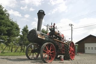 100年前の蒸気トラクター ちょっと探険な日記