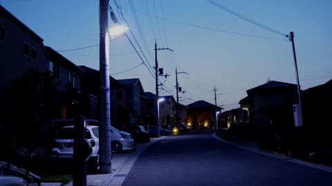 箕面森町の青色防犯灯をご存じですか 撮れたて箕面ブログ