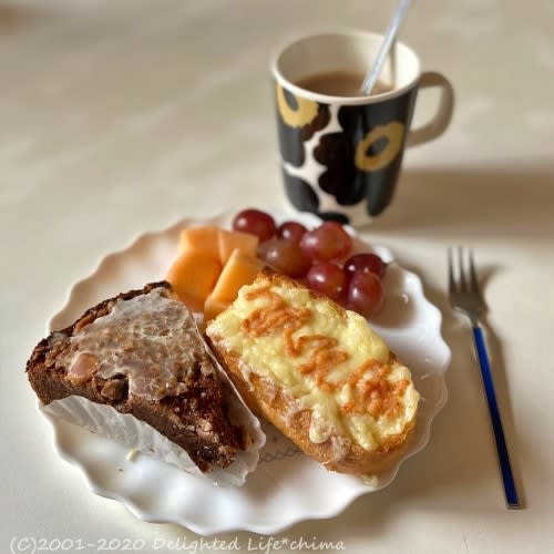 朝からケーキな朝ごぱん レンレンのひとりごと 朝からケーキな朝ごぱん レンレンのひとりごと