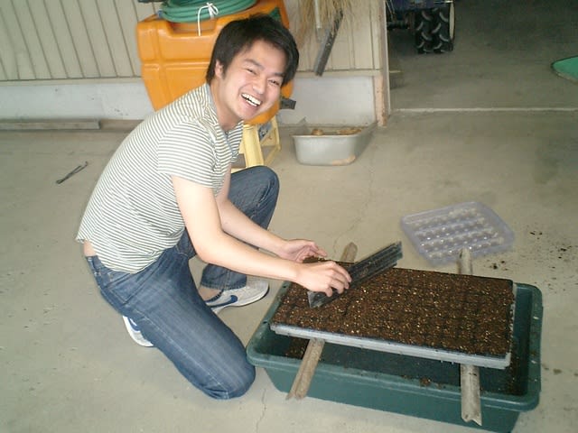 黒豆作りに挑戦 種まきから発芽まで 長さんの築きノート