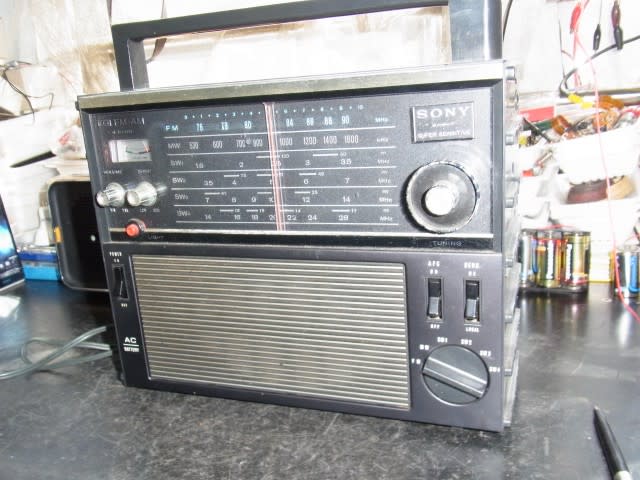オーディオ機器 ラジオ SONY, TFM-2000F - テレビ修理-頑固親父の修理日記