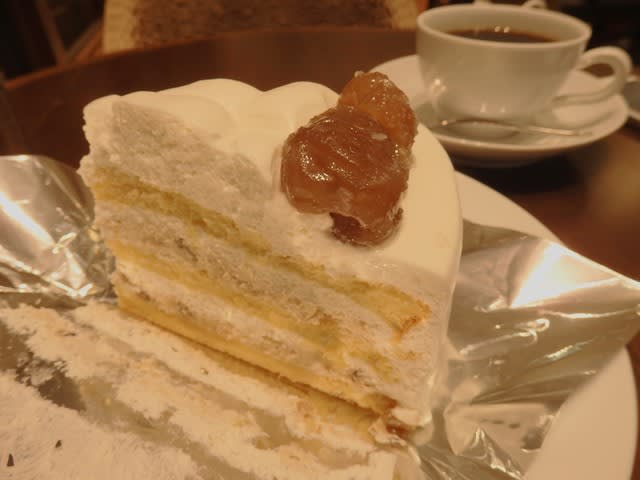 Harbs マロングラッセのケーキ Okashihimeのおやつな生活