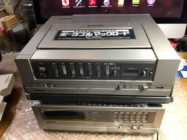 ナショナル VHSビデオ マックロードNV-3000 について - Decca ナショナル VHSビデオ マックロードNV-3000 について - Decca