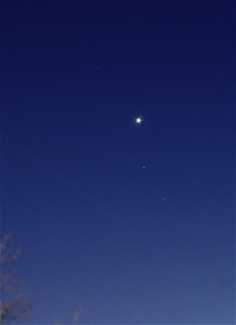 一等星の光で光芒が撮れた Pentax Mレンズ 航空無線とアマチュア無線のii Blog