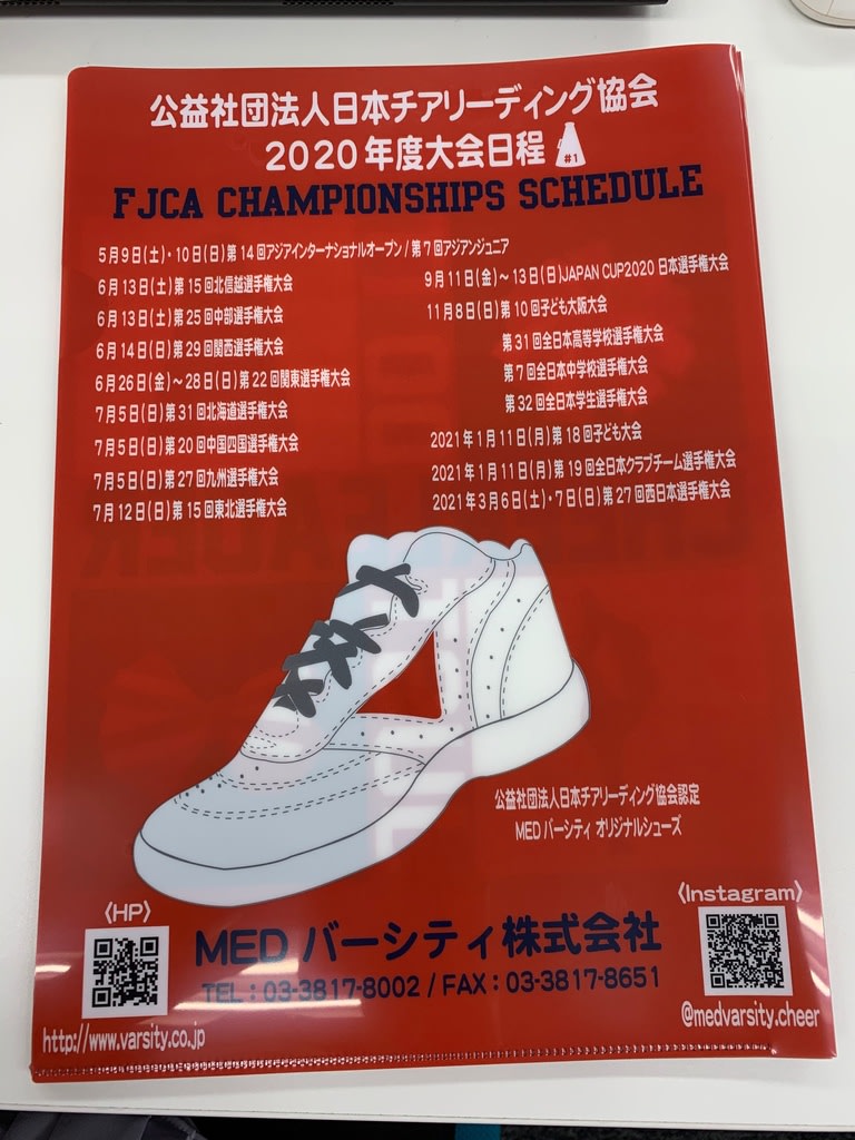 MEDバーシティ　チアリーディングシューズ　25cm MEDバーシティ チアリーディングシューズ 25cm チア 大学