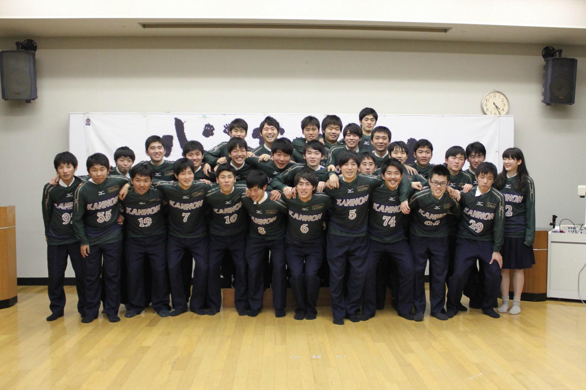 広島観音高校サッカー部の写真