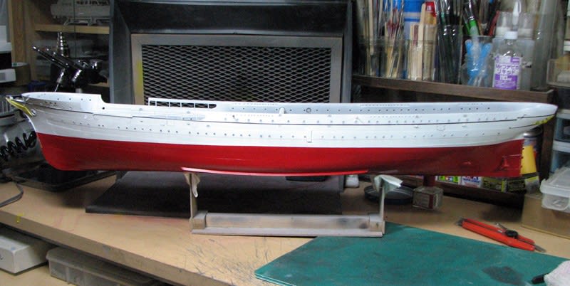 イマイ1/100 日本丸 製作記 その15 - 自己満足日記 イマイ1/100 日本丸 製作記 その15 - 自己満足日記