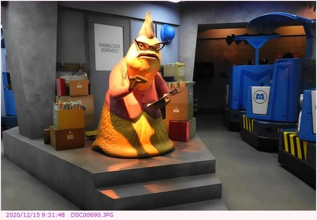 モンスターズ インク ライド ゴーシーク 都内散歩 散歩と写真