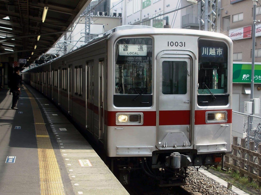 東武鉄道 東上線（普通） - デジタル散歩（5）