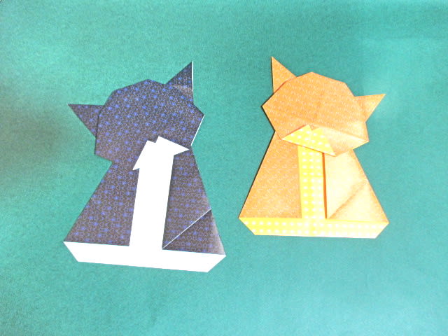 折り紙 猫 折り方動画 創作折り紙の折り方