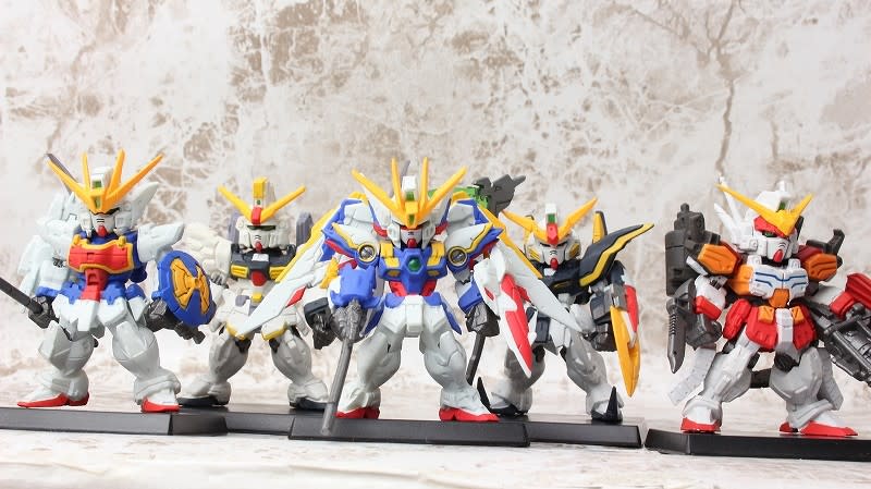 Fw Gundam Converge Core 新機動戦記ガンダムw Endless Waltz オペレーション メテオ5体セット 城西ドンガルドン