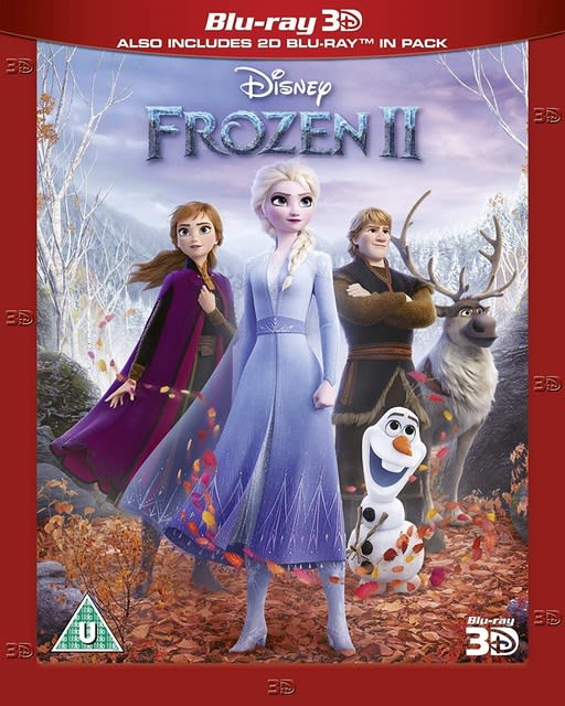 アナと雪の女王2 3D Blu-ray UK盤到着 - 海外盤3D-Blu-ray日本語化計画