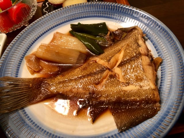 煮魚の夕ご飯 のんびり日々の生活 煮魚の夕ご飯 のんびり日々の生活