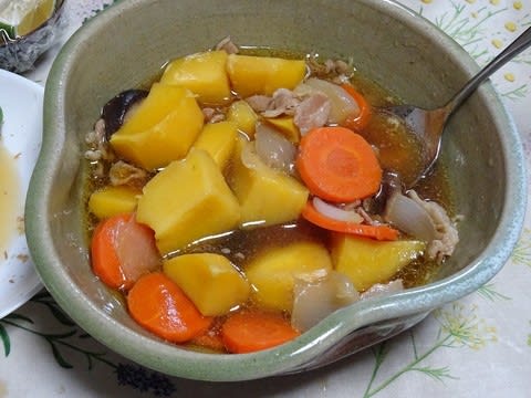インカのめざめで肉じゃが 農ある生活 インカのめざめで肉じゃが 農ある生活