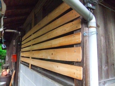 台風対策その3 窓ガラスの防禦 山里の道草に生きるたそがれ日記 台風対策その3 窓ガラスの防禦 山里の道草に生きるたそがれ日記