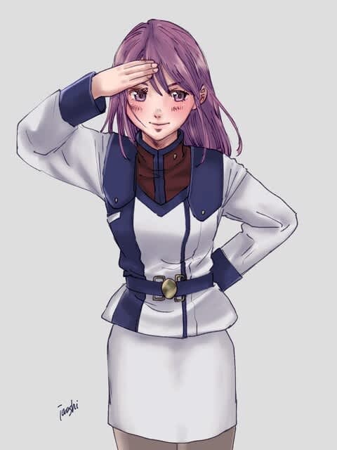 いわしぃさんイラスト ミランダ マクロス外伝大本営 新統合軍極東太平洋軍管区司令部