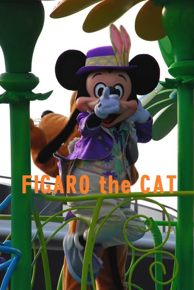 ヒピホピのミッキーからジャンピング指差しっ Figaro The Cat