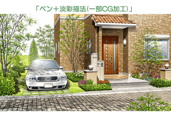 建築パース四方山話 5 渡辺哲也 一級建築士 絵画作家 多彩画の世界 また日常のささいな事などを綴っています 建築パース四方山話 5 渡辺哲也 一級建築士 絵画作家 多彩画の世界 また日常のささいな事などを綴っています