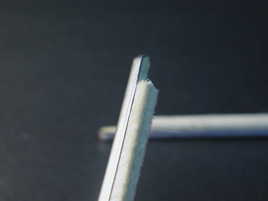 チャンネル式直線ブラシ（特注品）