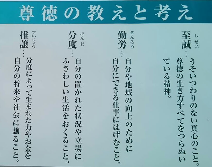 勤労感謝の日・・・・勤労・分度・推譲 - 至誠と実行