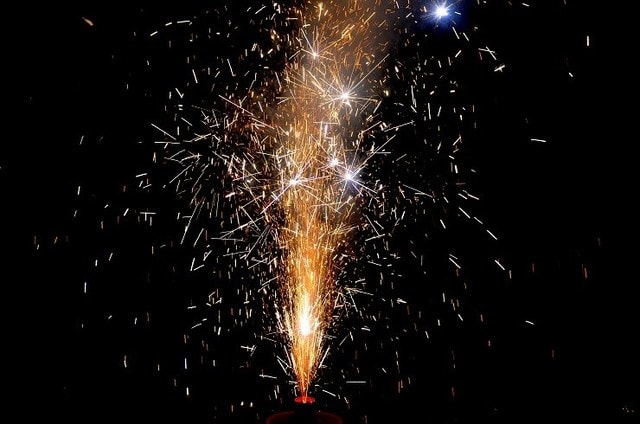 孫たちの 花火 遊び 紀州 有田で田舎暮らし