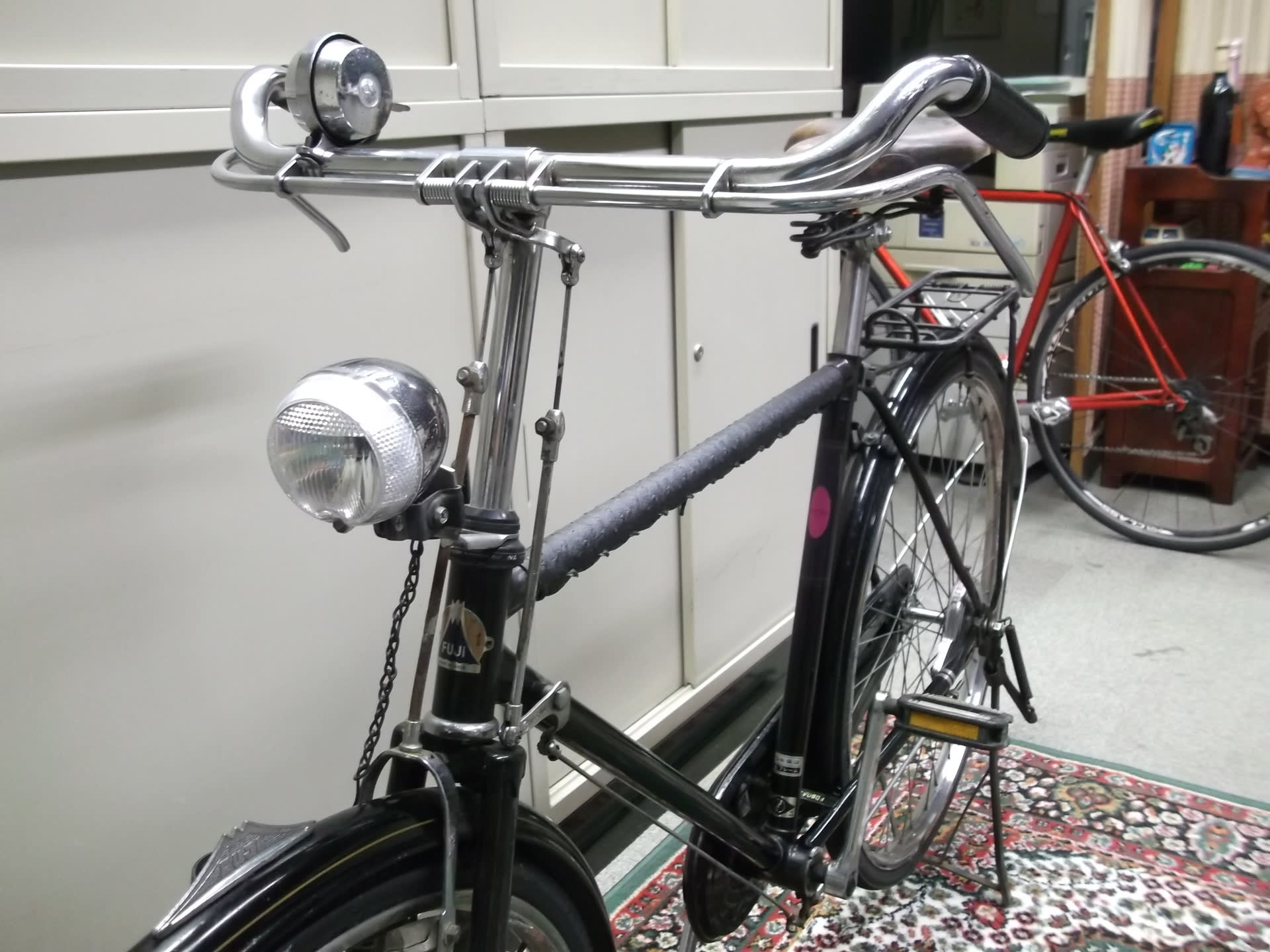 富士 自転車 レトロ