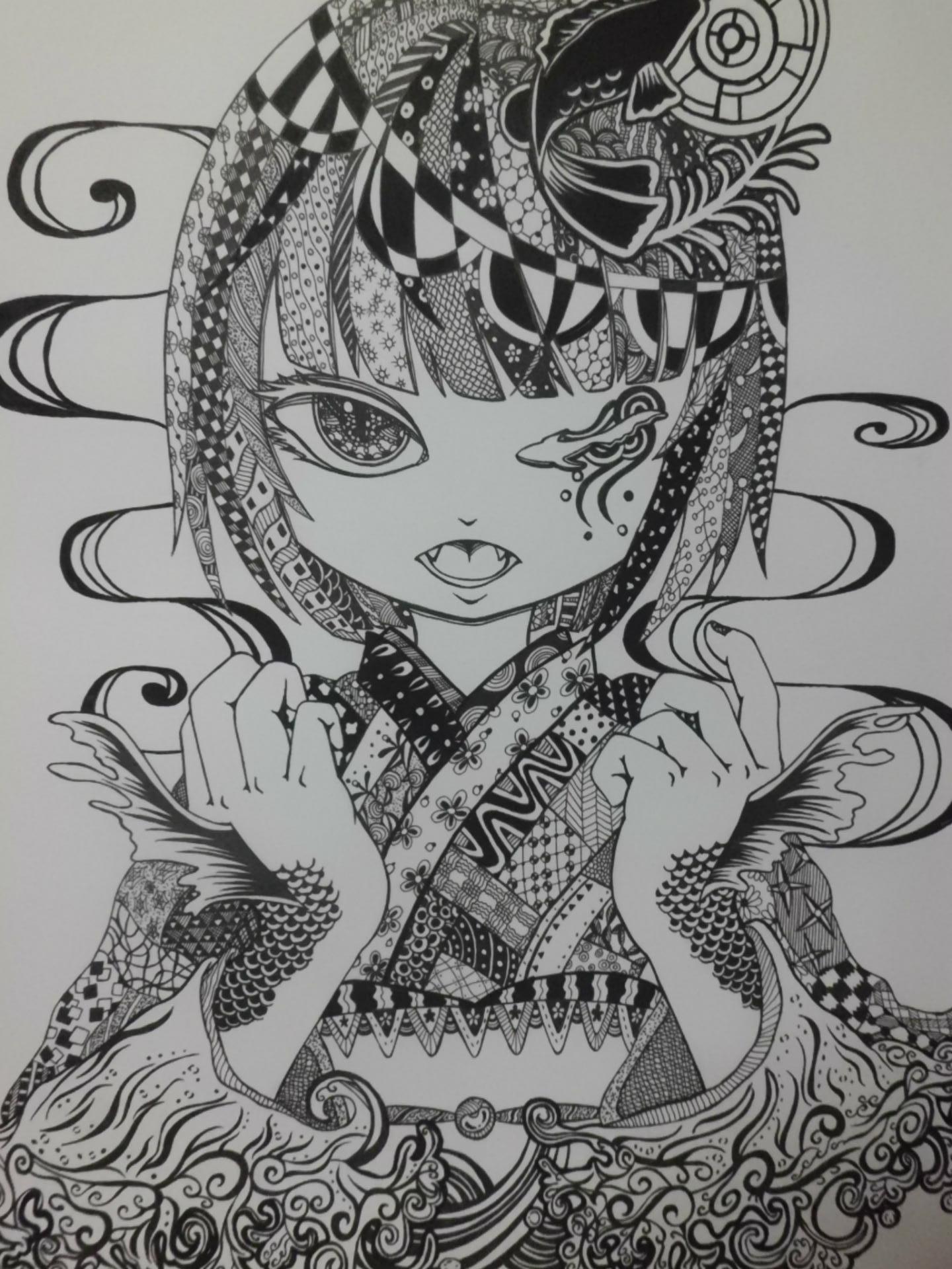 ゼンタングル 絵画教室アトリエ伊丹ブログ ゼンタングル 絵画教室アトリエ伊丹ブログ
