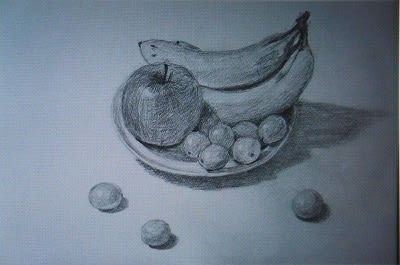 果物のデッサン - 絵画指導 菅野公夫のブログ