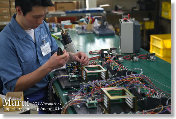 精密板金　丸井工業　組立作業