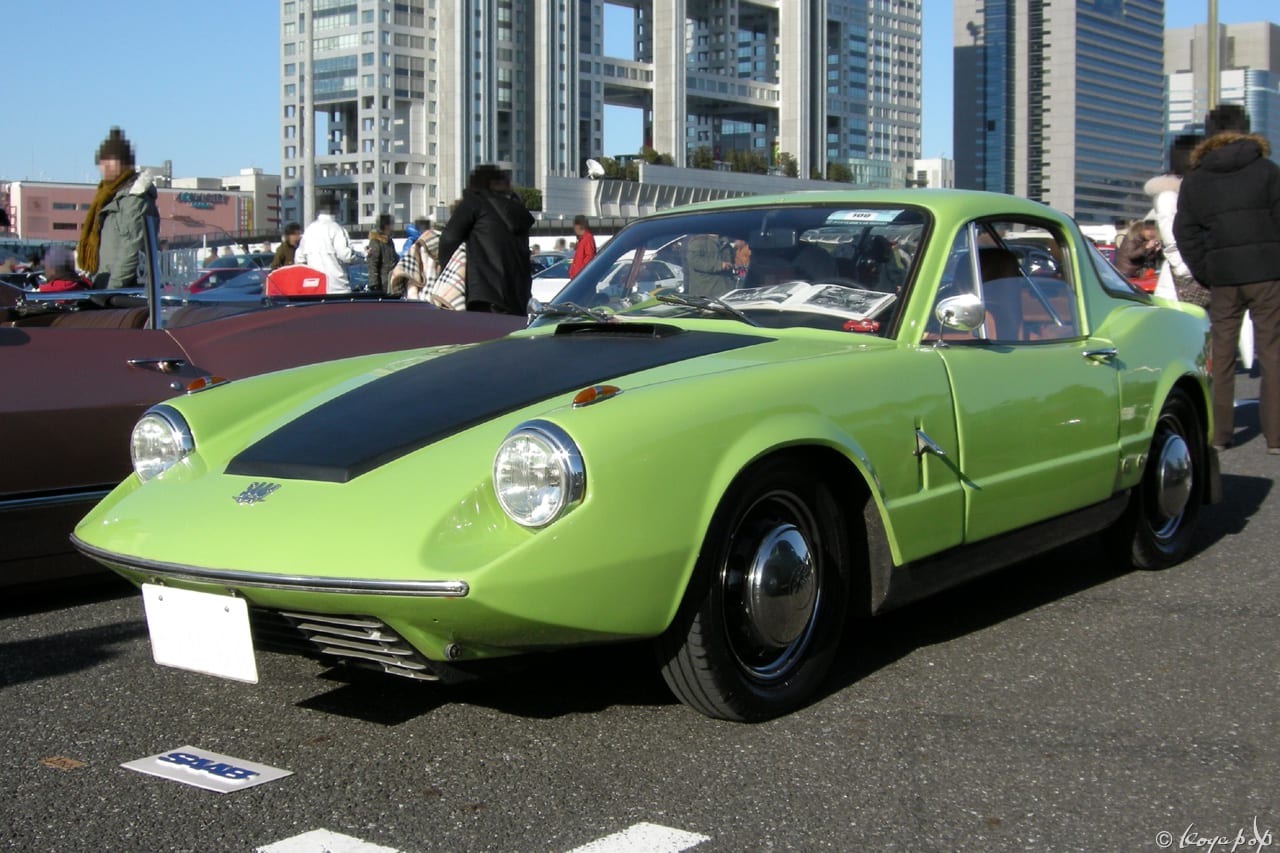 Saab Sonett Ⅱ 1966- ロールバーが組み込まれたスポーツカー、サーブ 