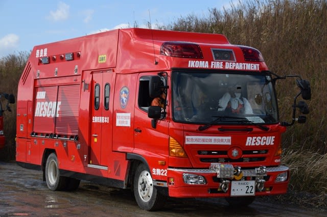 生駒市消防本部 型救助工作車 幸田救助のブログ