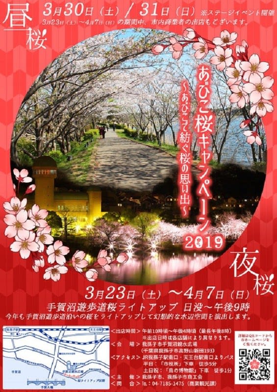 桜ライトアップ あびこ桜キャンペーン２０１９ 布施弁天界隈の自然と歴史情報